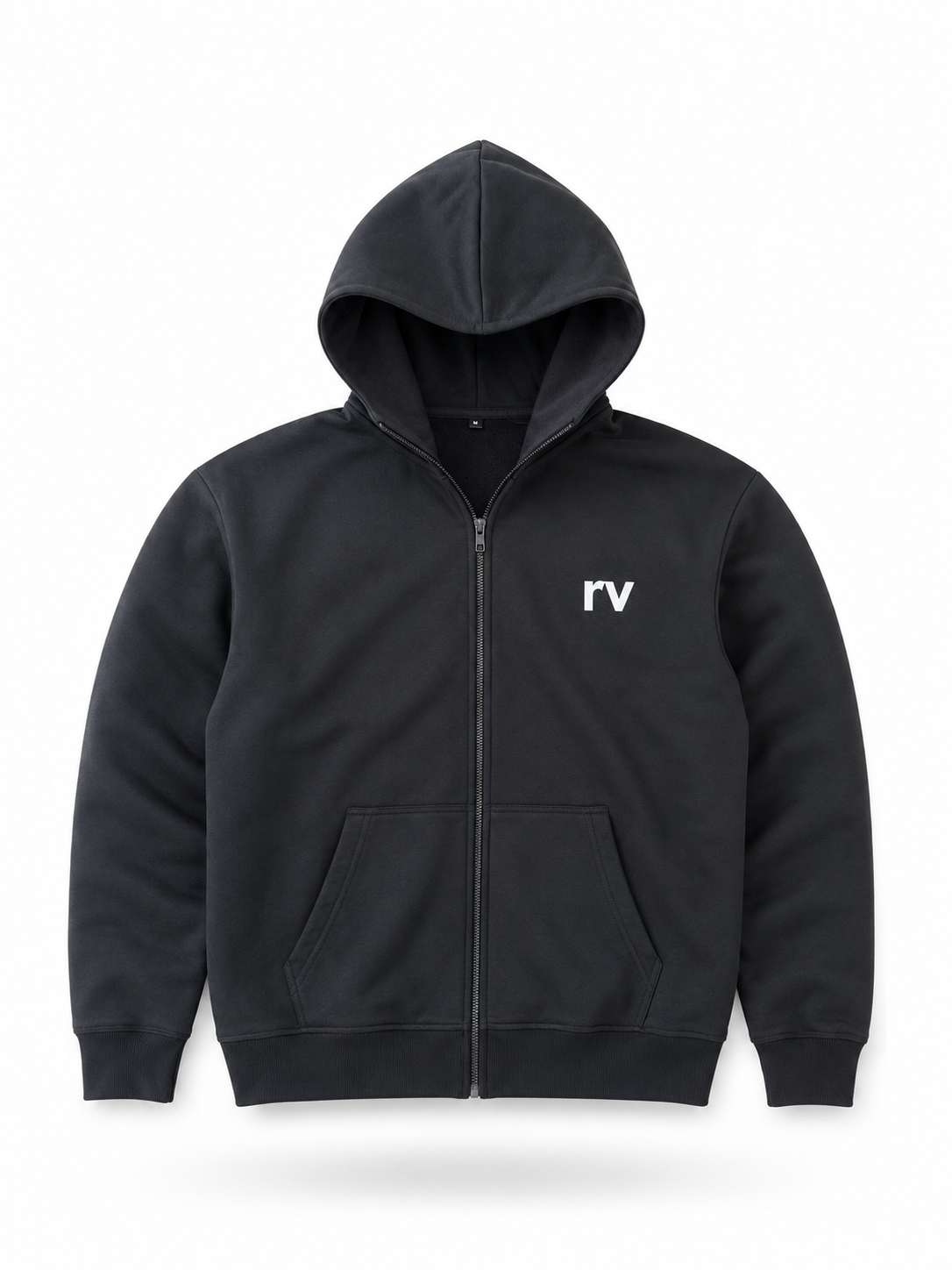 Zip-up Hoodie White